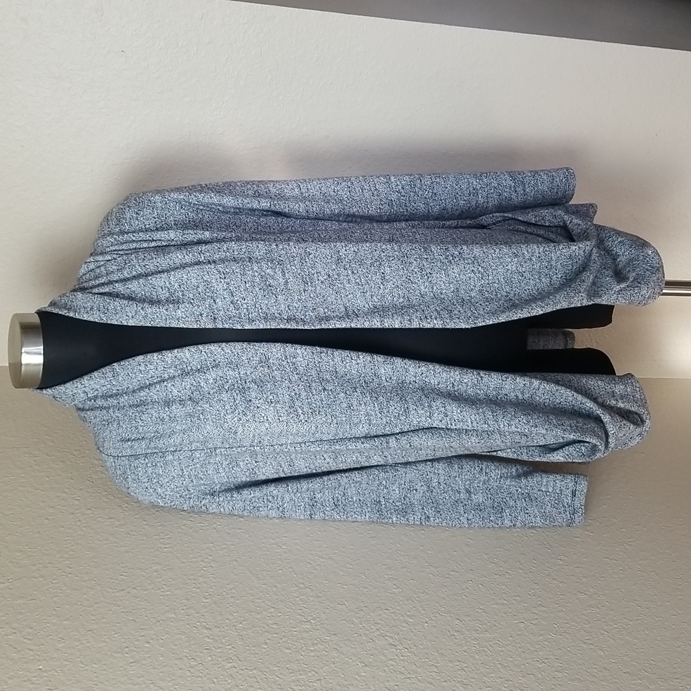 Ugg Gray Black Heather Open Front Cardigan